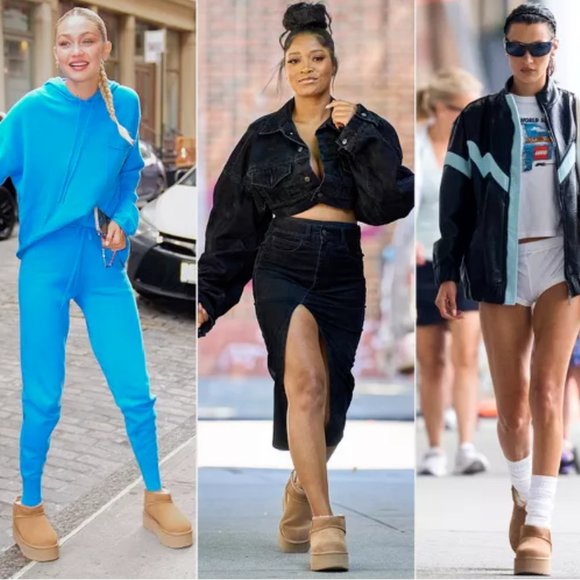 Classic Mini Platform BLACK unisex size 8 women 7 men - Picture 4 of 13